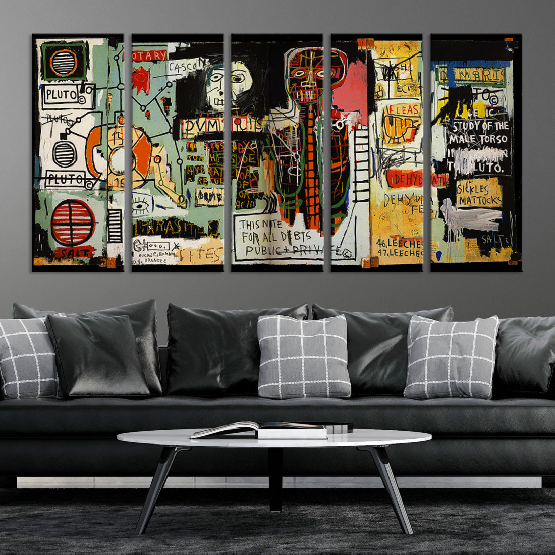 Jean-Michel Basquiat Wall Art Canvas Print