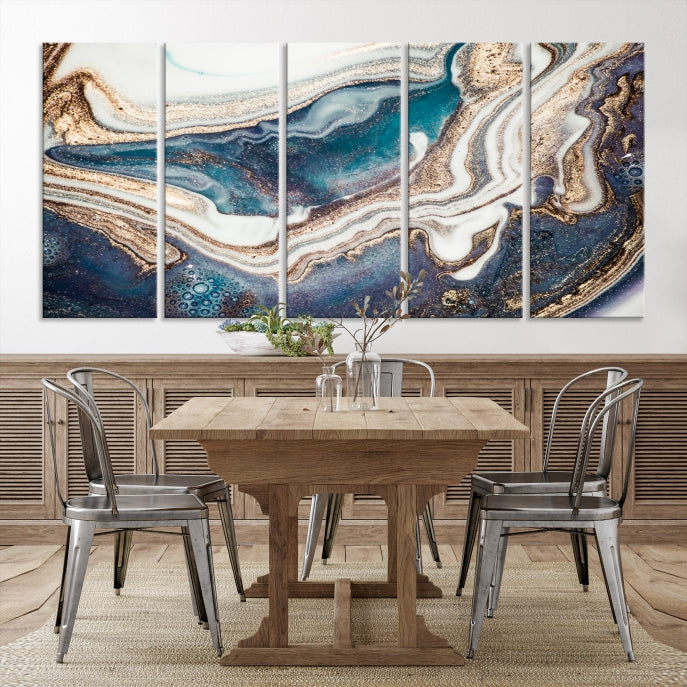 Extra Large Abstract Canvas Wall Art Print Modern Painting