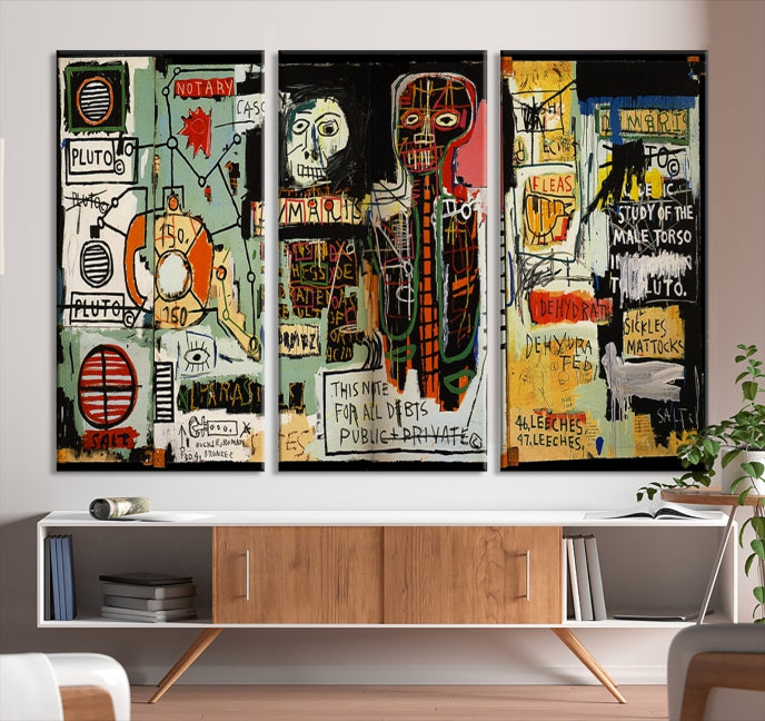 Large Abstract Canvas Print Wall ArtA Bold & Eye-Catching Decor Piece for Your Home or Office