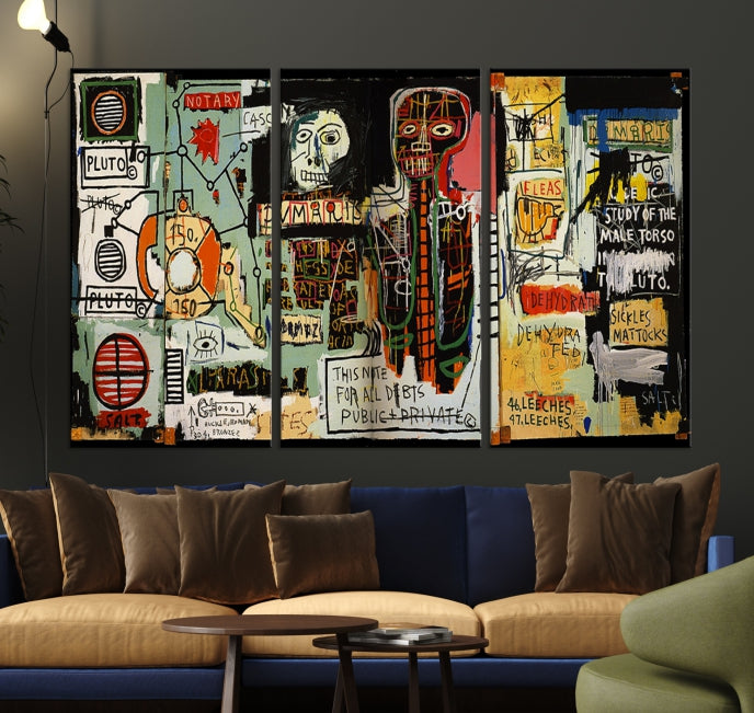 Large Abstract Canvas Print Wall ArtA Bold & Eye-Catching Decor Piece for Your Home or Office